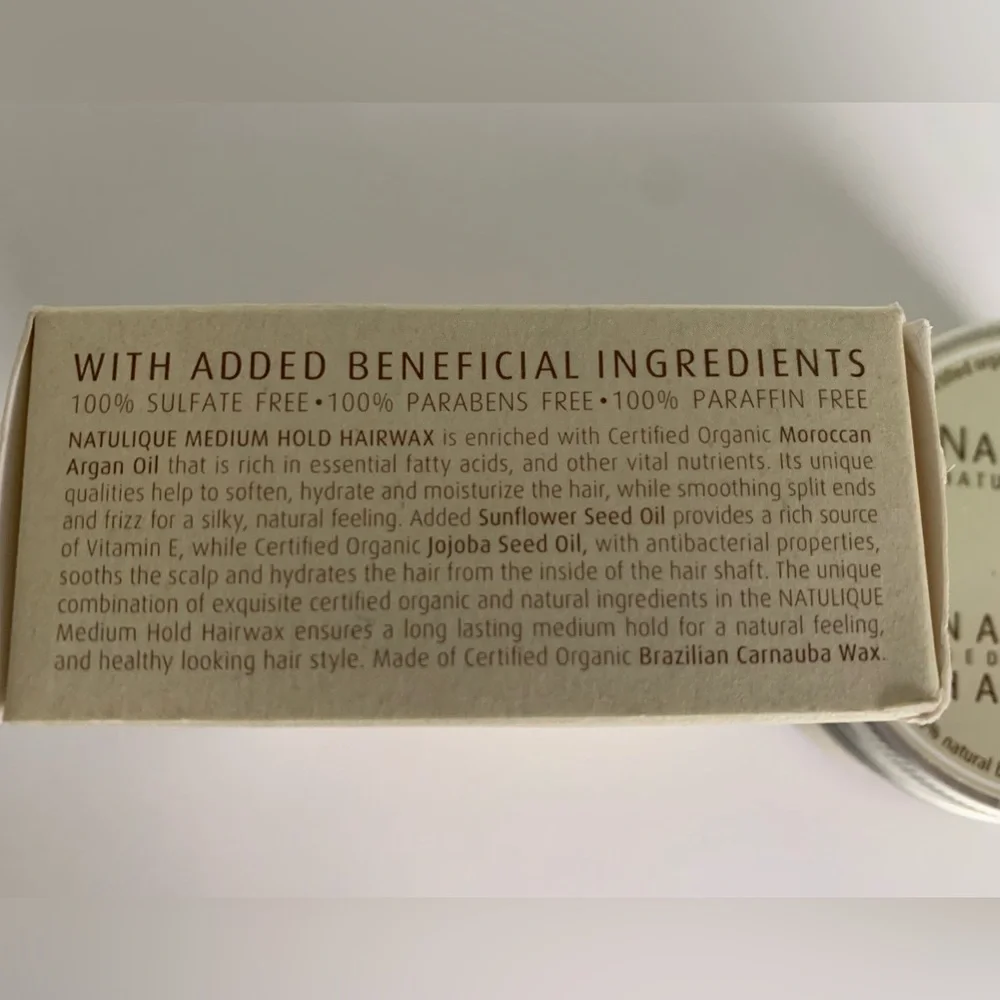 Natulique Medium Hold Natural Hair wax